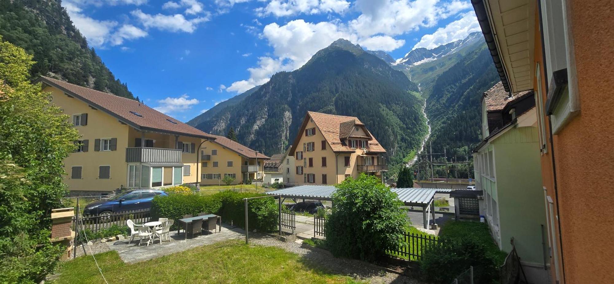 Ferienwohnung Haus Ryter Goschenen Bagian luar foto