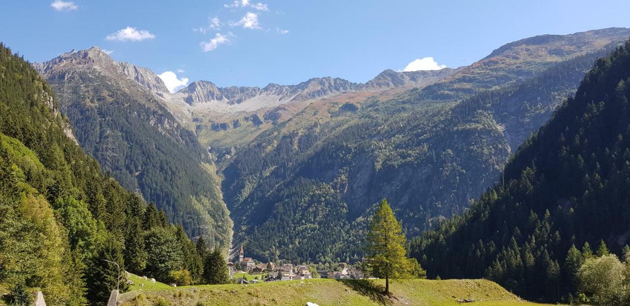 Ferienwohnung Haus Ryter Goschenen Bagian luar foto
